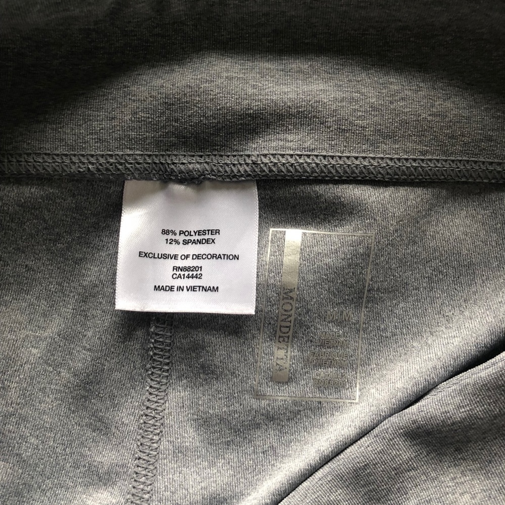 Grey Fashion Leggings - Picture 3 of 4